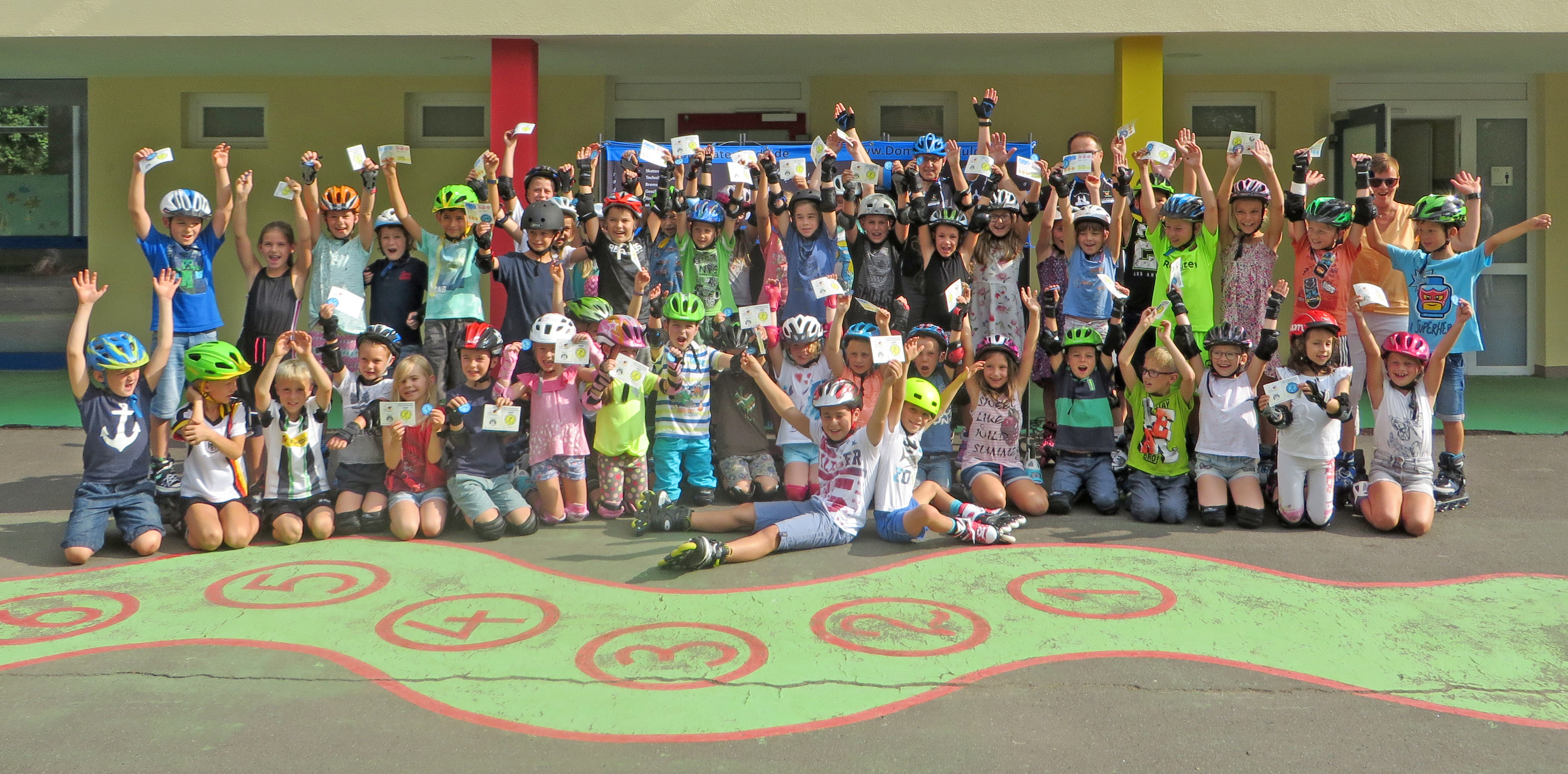 Skateabzeichen Grundschule Hattenhof